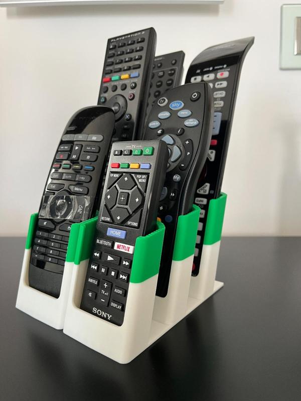 Remote control holder 6 compartment.