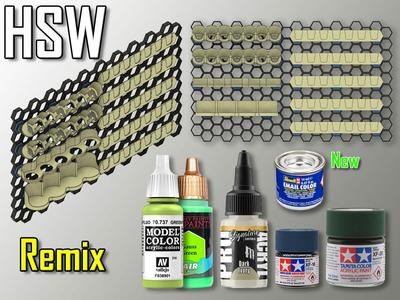 HSW Addon for my original Modular Paint Rack