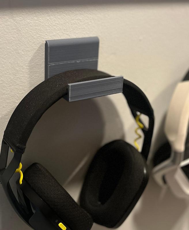 Headphone Wall Mount (No screws required)