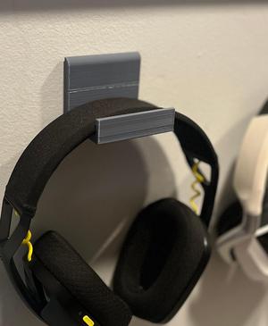 Headphone Wall Mount (No screws required)