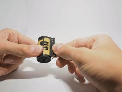 PHOTO FILM KEYCHAIN