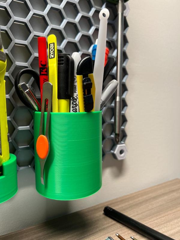 Simple Pencil Cup HSW Honeycomb Storage Wall