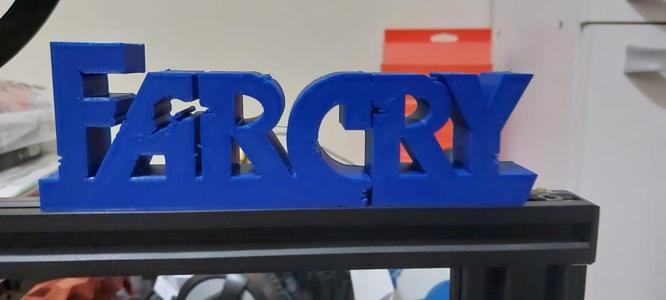 FARCRY Logo Mesa.stl