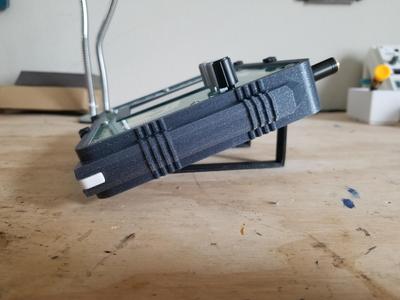 Angled desk stand for Cheerful OPL Studio