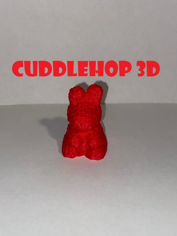 CuddleHop 3D (Bunny Stuffed Animal)