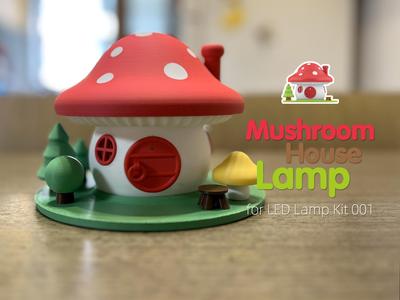 Mushroom House Lamp