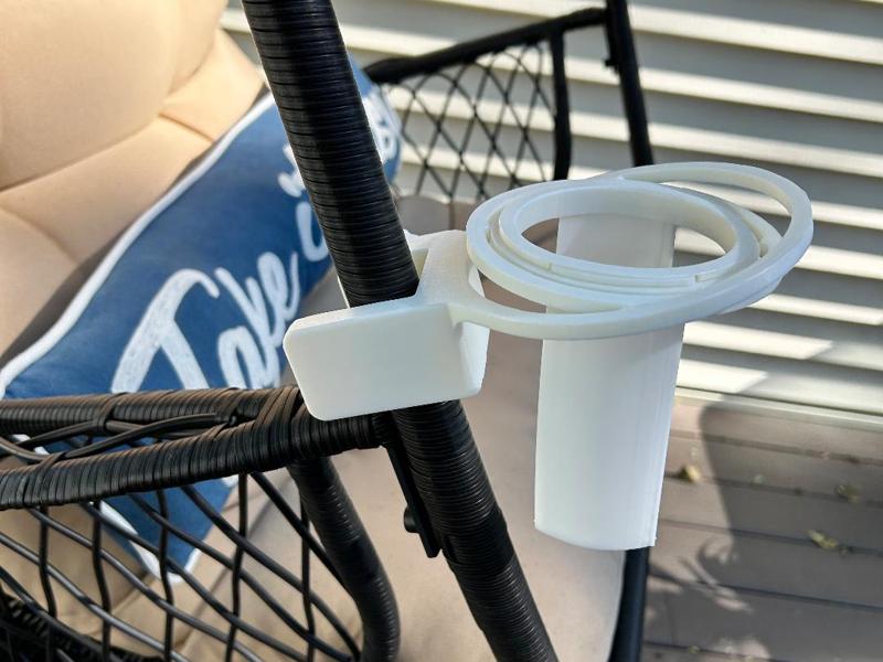 Anti Spill Cup Holder with Clamp