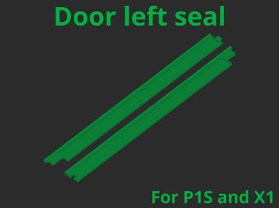P1 / X1 series - Glass door left seal
