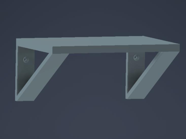 Small wall shelf