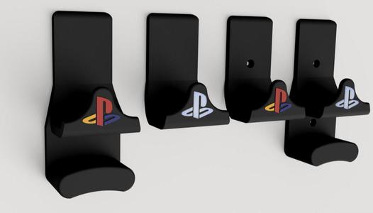 PS5 Controller and Headphones Wall Mount