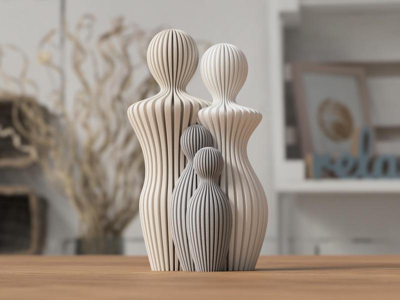 Family Statues (1 - 3 children)