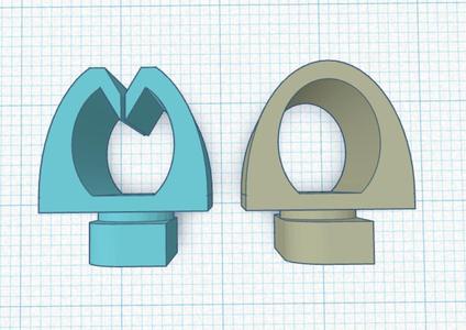 Greenhouse T-slot nut / eyelet
