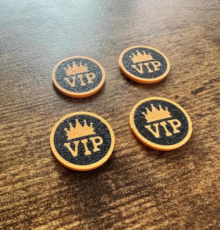 Trolley Coin VIP 1€ CUSTOMIZABLE