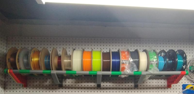 Pegboard Spool Rack