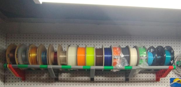 Pegboard Spool Rack