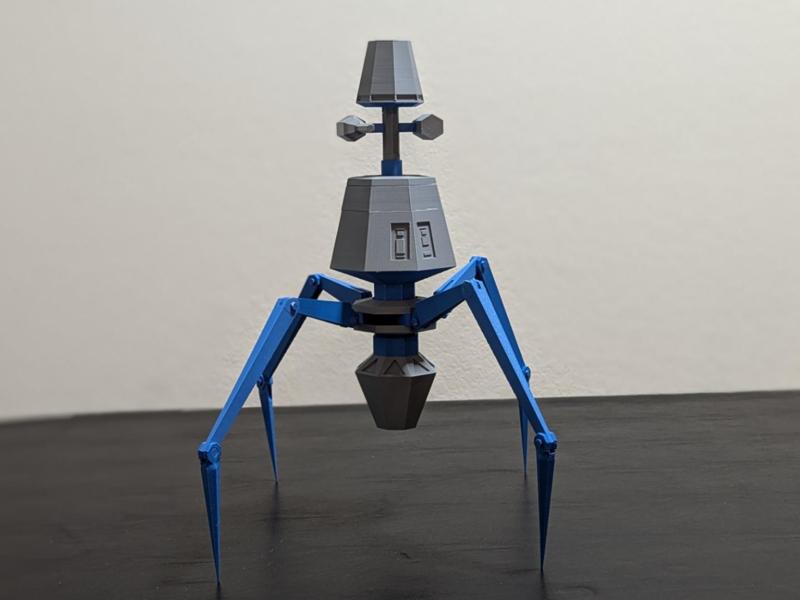 Rakatan Guardian Spider Droid KOTOR Articulating