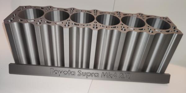 Toyota Supra 2JZ Engine Block Desk Organizer  