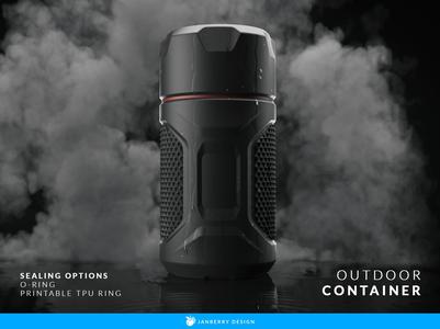 Robust Outdoor Container - Medium Size 