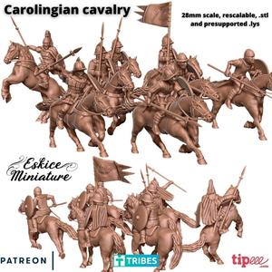 Carolingian cavalry - 28mm