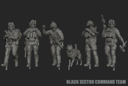 GUNSLINGER: Black Sector GIG 'Command Team'