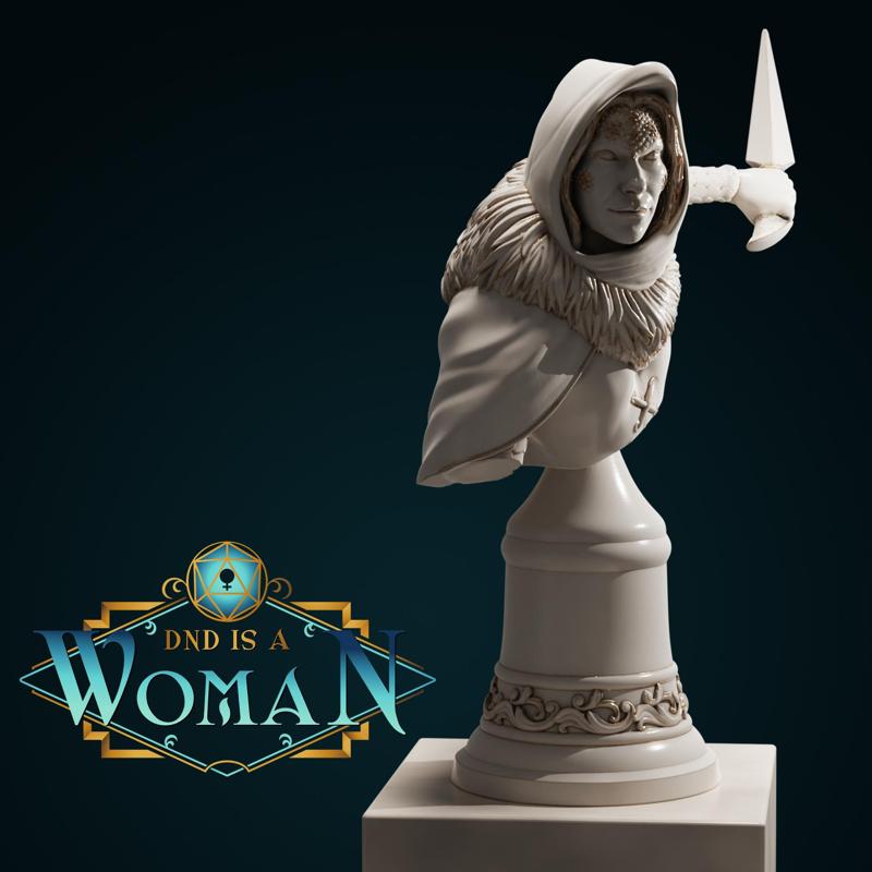 Serpentfolk Sorcerer - Krohlia - Bust