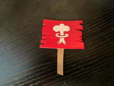 Techies Minefield Sign Magnet   