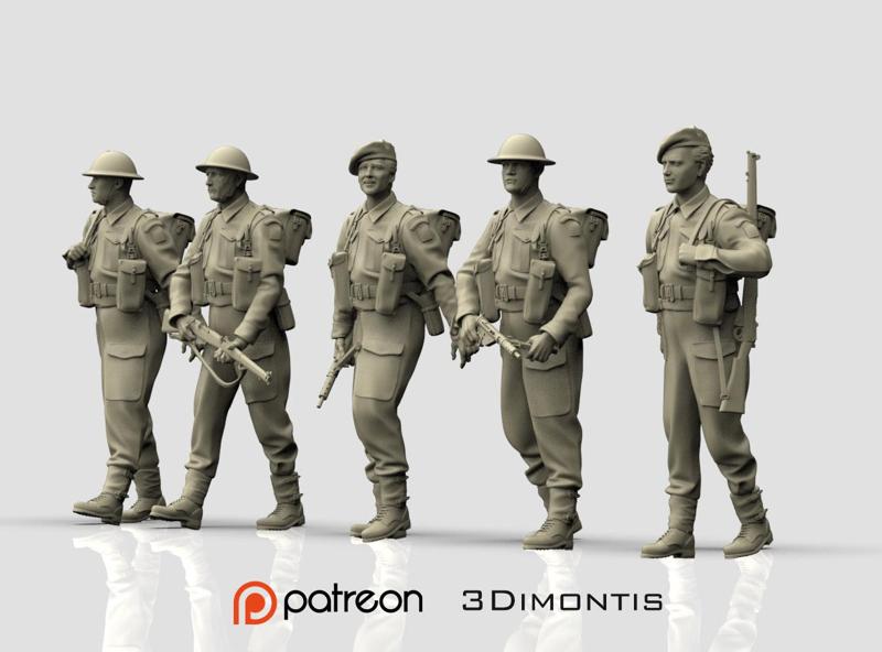 british soldier ww2