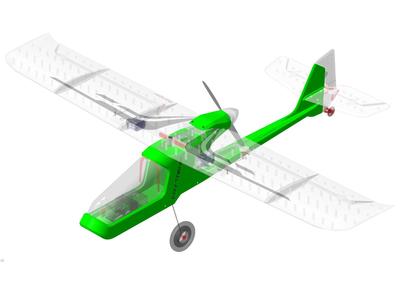 Ranger V3 RC FPV Trainer Plane - Test Files