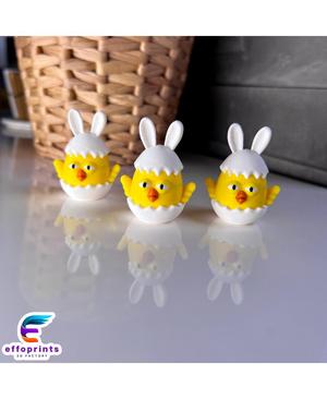 Easter Chick Egg No Support
