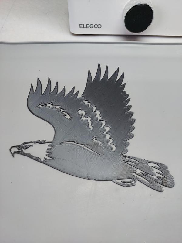 Fling Bald Eagle