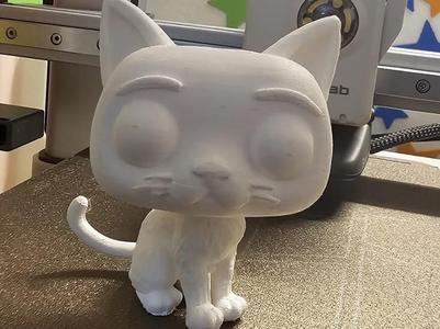 Siamese Cat (Funko Pop Style)