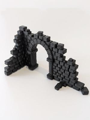Mur en ruine