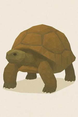 Tortuga Low Poly   