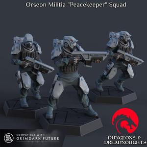 Orseon Militia  Peacekeeper  Squad - 5e Compatible