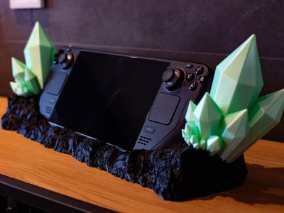 Crystal Steam Deck Holder