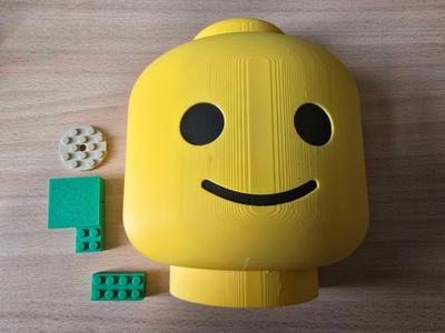 LEG0 Compatible brick head 171x153mm