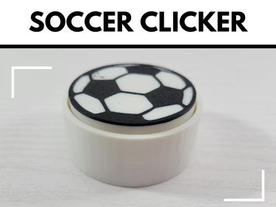Soccer Keyboard Fidget Clicker – Game Day Desk Toy
