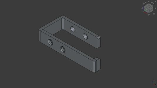 Minimalist Toilet Roll Holder   