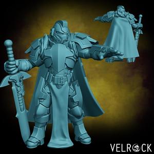 Male Tempest Guardsmen Knight with Sword 3 (PRESUPPORTED)
