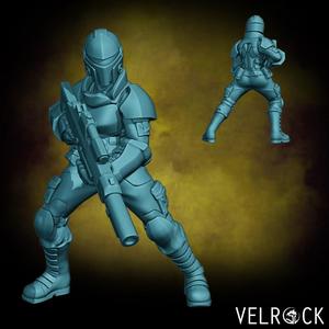 Female Sector Enforcer 1 (PRESUPPORTED)