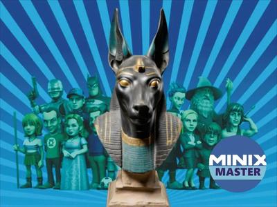 bust of anubis   