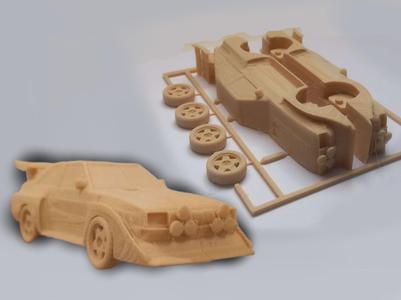 Audi Quattro S1 Kit Card  