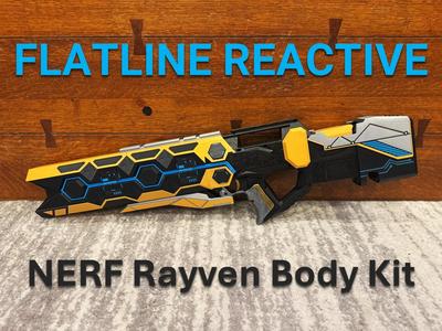 Flatline Reactive - NERF Rayven Body Kit