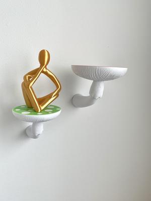 Mushroom Floating Shelf