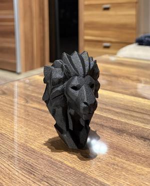 LION HEAD ABSTRACT / ABSTRACT SCULPTURE DECORATION