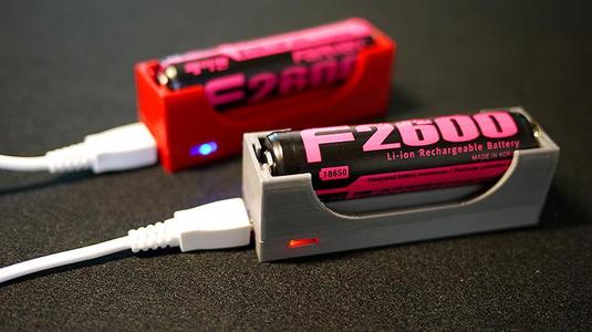 18650 Battery Charging Holder
