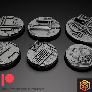 Round Bases Set "FUTURE A" - Free Sample !