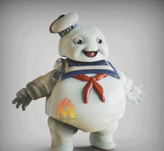 Baby Stay-Puft Marshmallow Man Flexible version-Ghostbusters - Classic cartoon-FANART FIGURINE