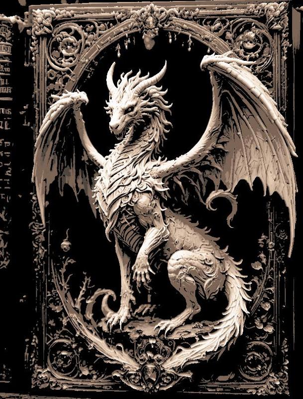 Open the book to find the Ice Dragon - Reading Imagination #8 in series