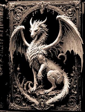 Open the book to find the Ice Dragon - Reading Imagination #8 in series